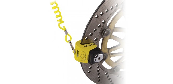 OXFORD Scoot XD5 disc lock (5mm pin) Yellow